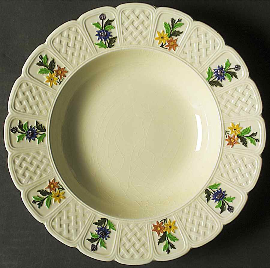 Lady Hamilton Large Rim Soup Bowl by Coalport-1