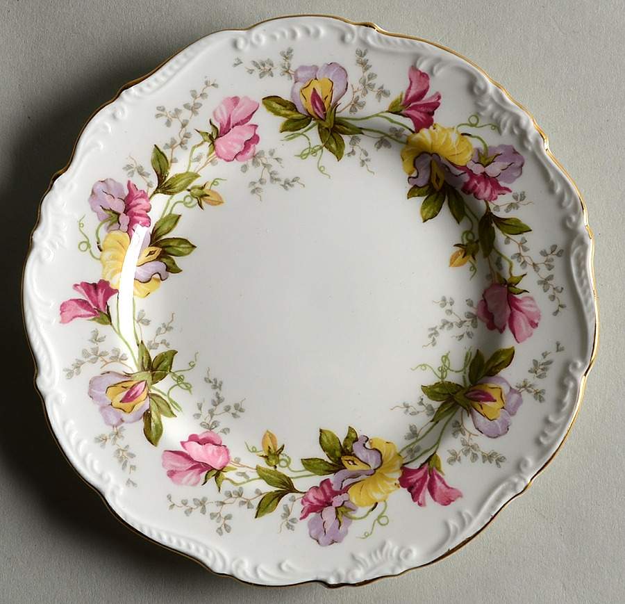 Marilyn Bread & Butter Plate by Coalport-1