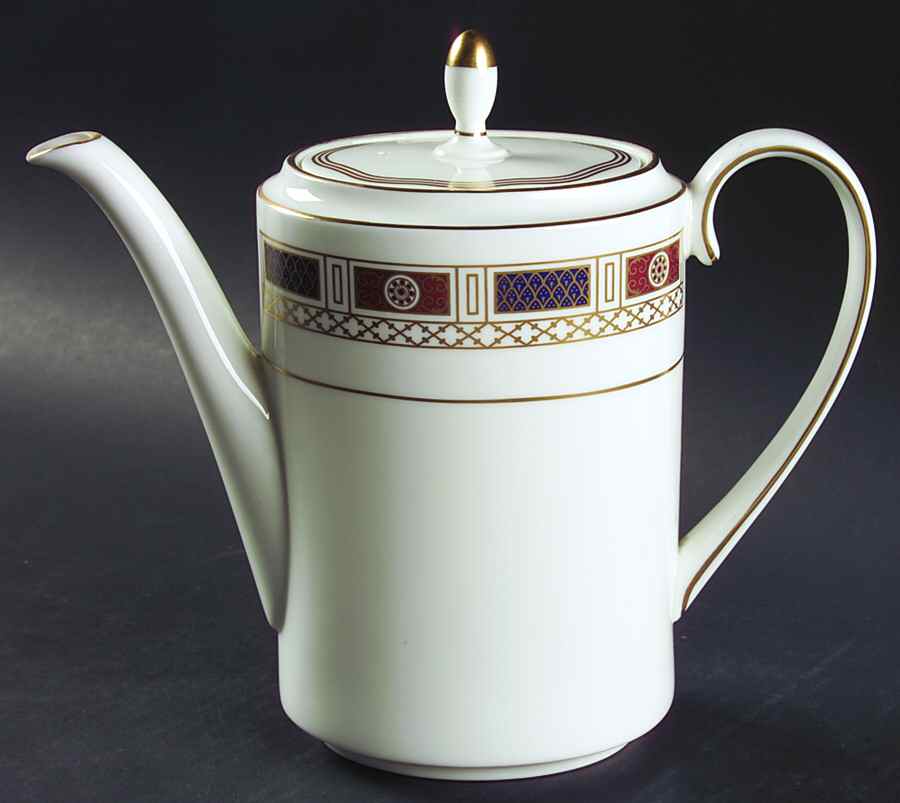 Marlborough Coffee Pot & Lid by Coalport-1