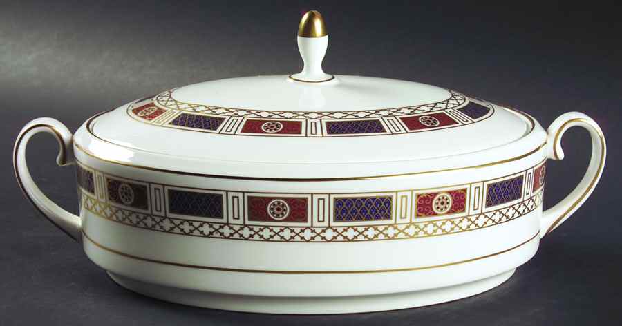 Marlborough Oval Covered Vegetable by Coalport-1
