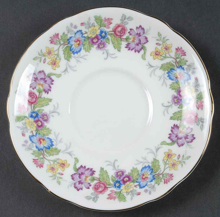 Maytime Saucer for Cream Soup Bowl by Coalport-1