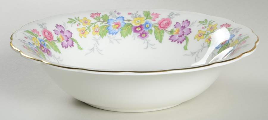 Maytime 9" Round Vegetable Bowl by Coalport-1