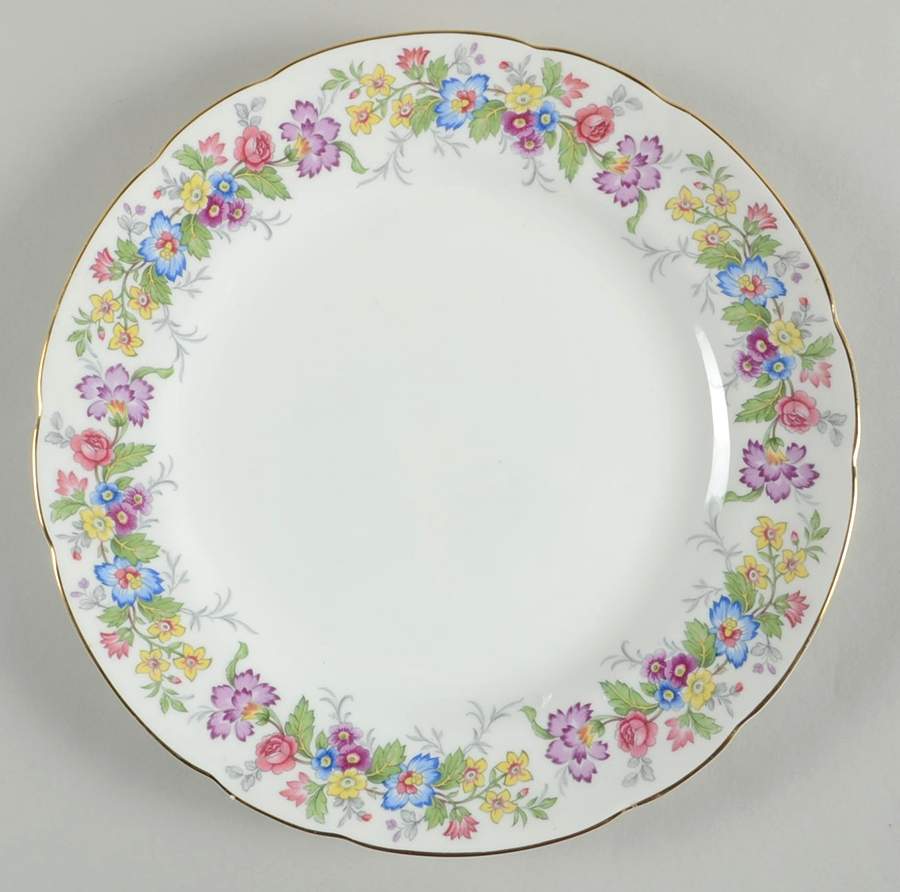 Maytime 12" Chop Plate (Round Platter) by Coalport-1