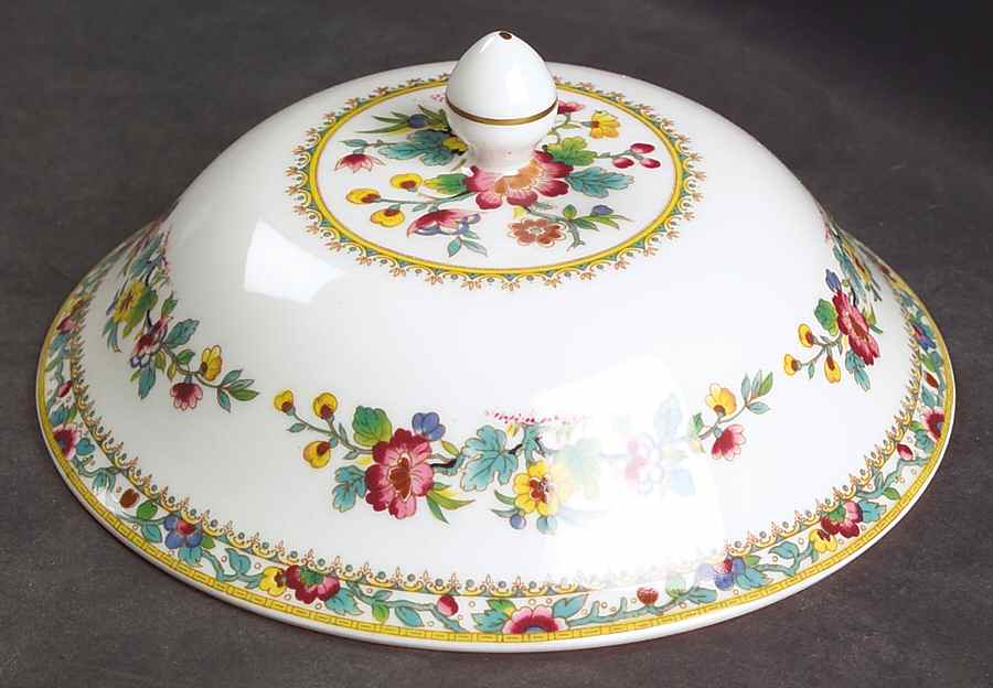 Ming Rose Toast Cover by Coalport-1