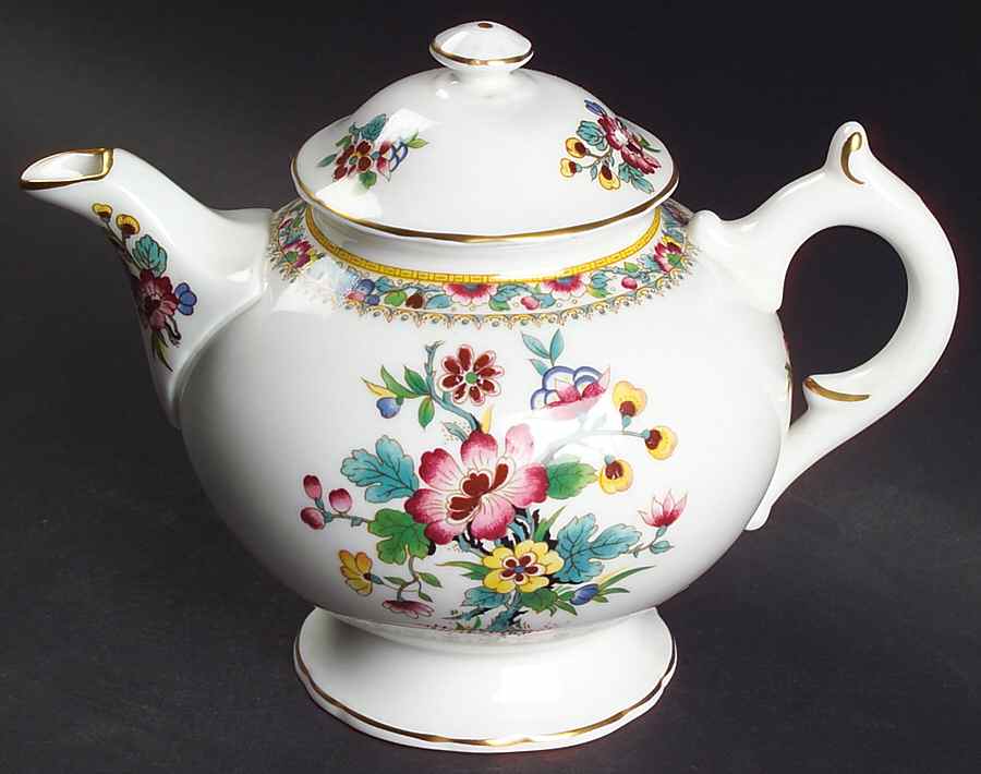 Ming Rose Mini Teapot & Lid by Coalport-1