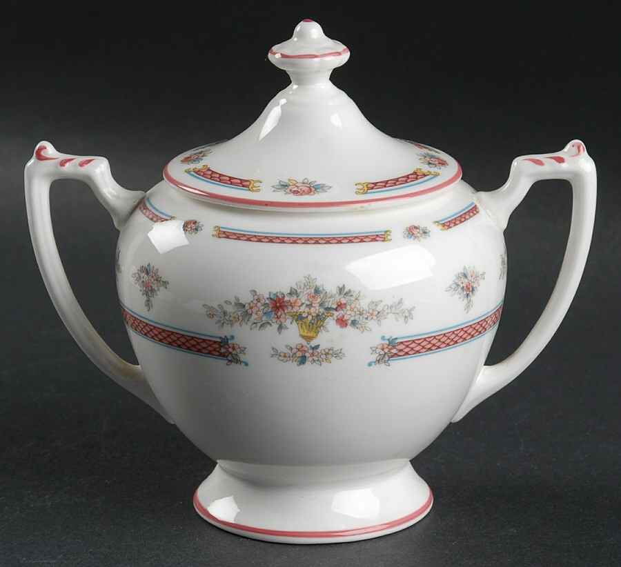 Montdore Sugar Bowl & Lid by Coalport-1