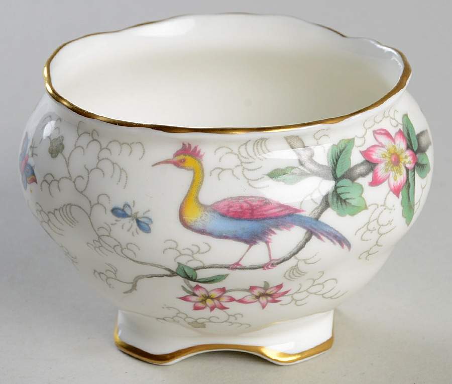 Paradise Open Sugar Bowl by Coalport-1