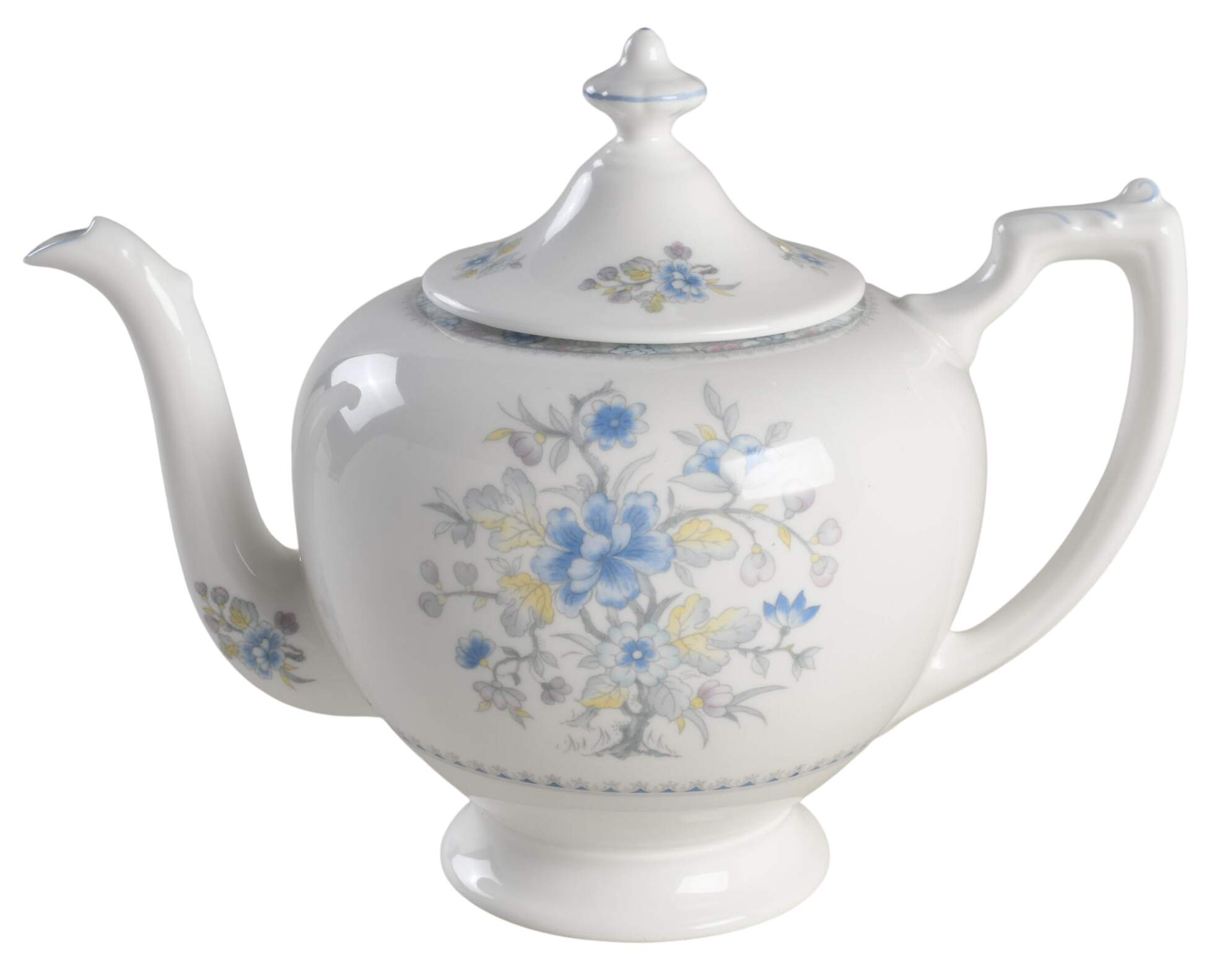 Pearl Teapot & Lid by Coalport-1
