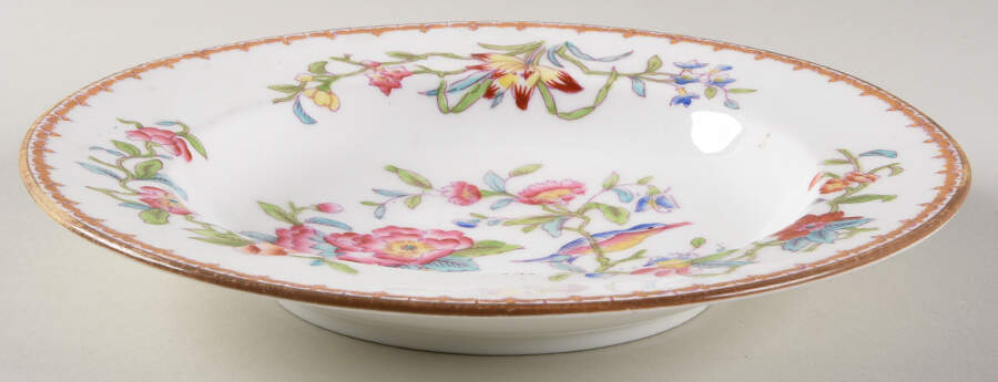 Pembroke (Smooth Edge) Large Rim Soup Bowl by Coalport-1