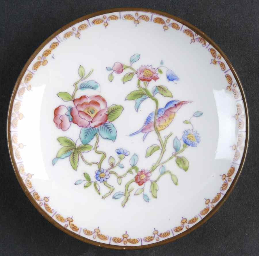 Pembroke (Smooth Edge) Butter Pat by Coalport-1