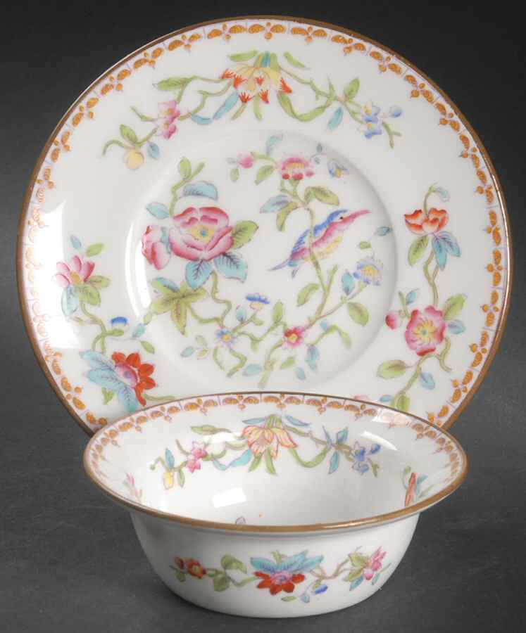 Pembroke (Smooth Edge) Ramekin & Saucer Set by Coalport-1