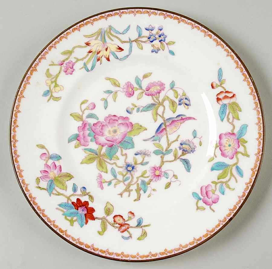 Pembroke (Smooth Edge) Salad Plate by Coalport-1