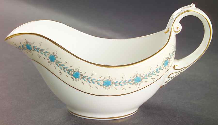 Queen Elizabeth Ivory Gravy Boat by Coalport-1