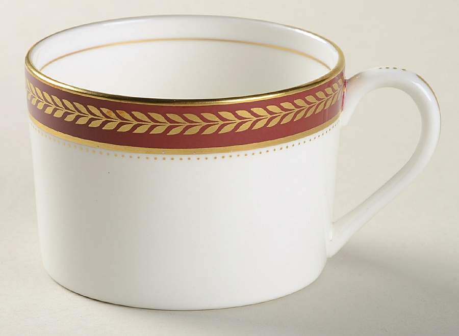 Red Wheat Flat Cup by Coalport-1