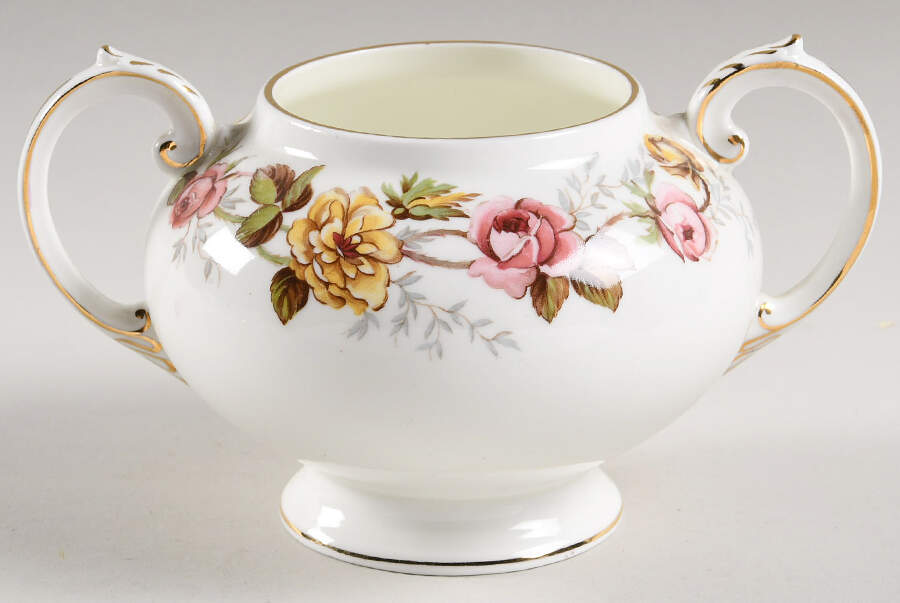 Rosalinda Sugar Bowl No Lid by Coalport-1