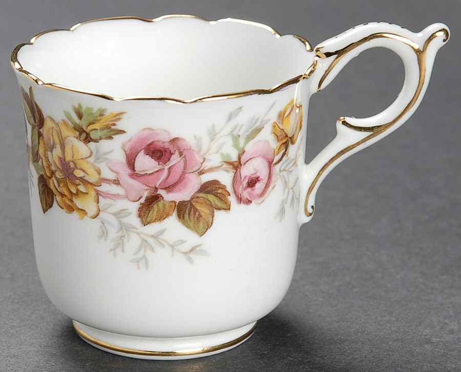 Rosalinda Footed Demitasse Cup by Coalport-1