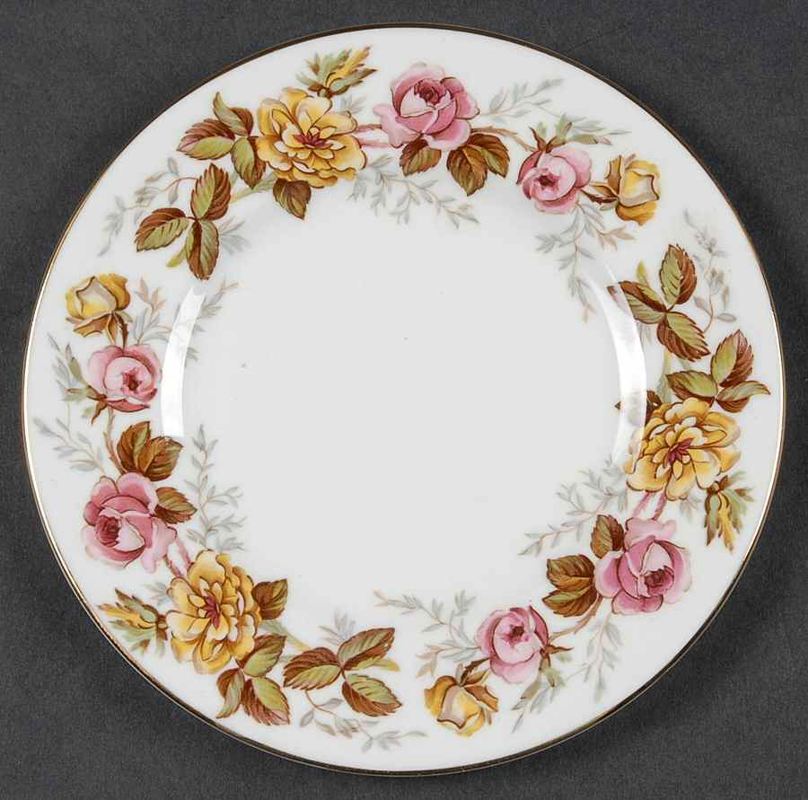 Rosalinda Bread & Butter Plate by Coalport-1