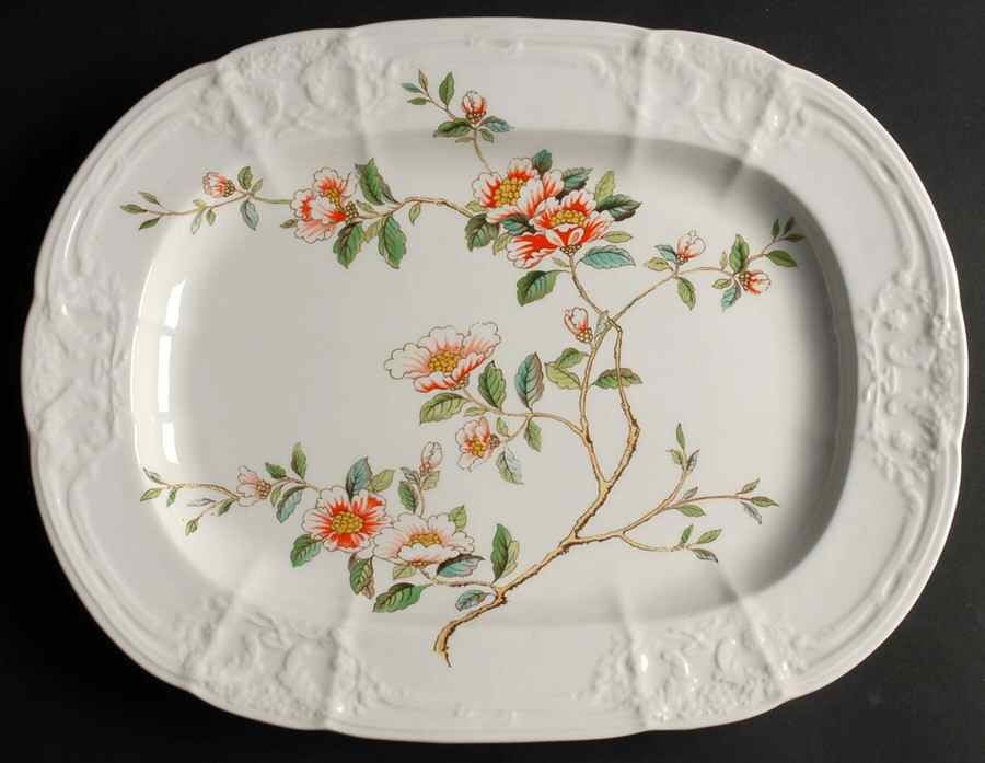 Samarkand 16" Oval Serving Platter by Coalport-1