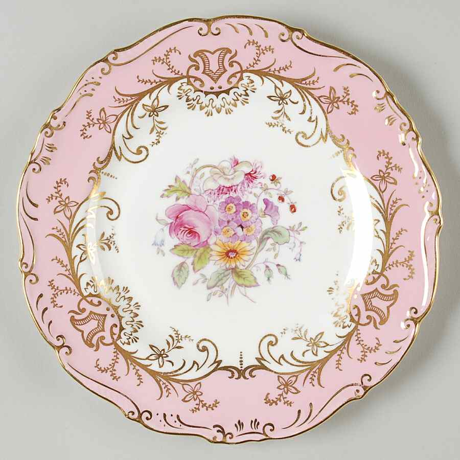 Sandringham Pink Salad Plate by Coalport-1
