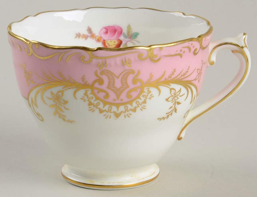 Sandringham Pink Footed Cup by Coalport-1