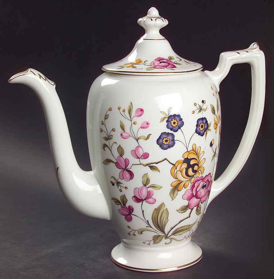 San Remo Coffee Pot & Lid by Coalport-1