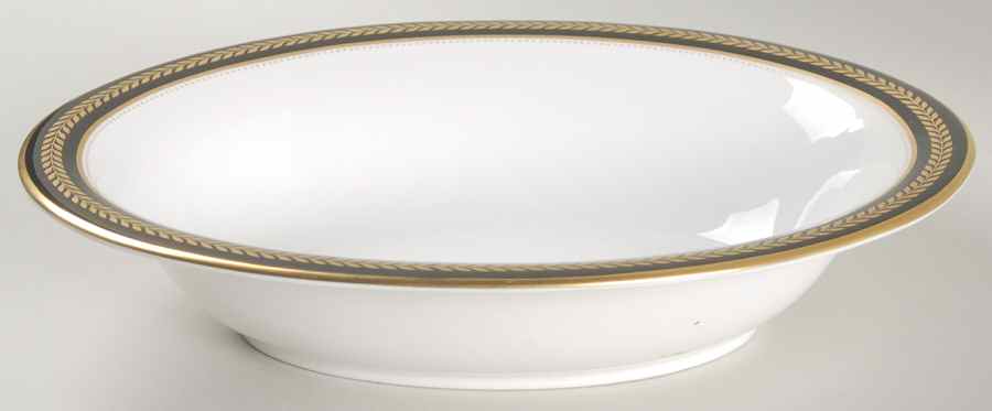 Sable Wheat 9" Oval Vegetable Bowl by Coalport-1