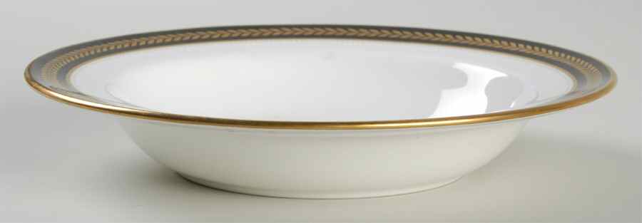Sable Wheat Rim Soup Bowl by Coalport-1