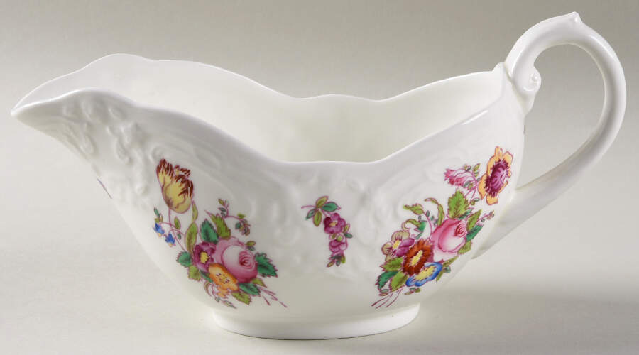 Sevres Group (Embossed, No Trim) Gravy Boat by Coalport-1