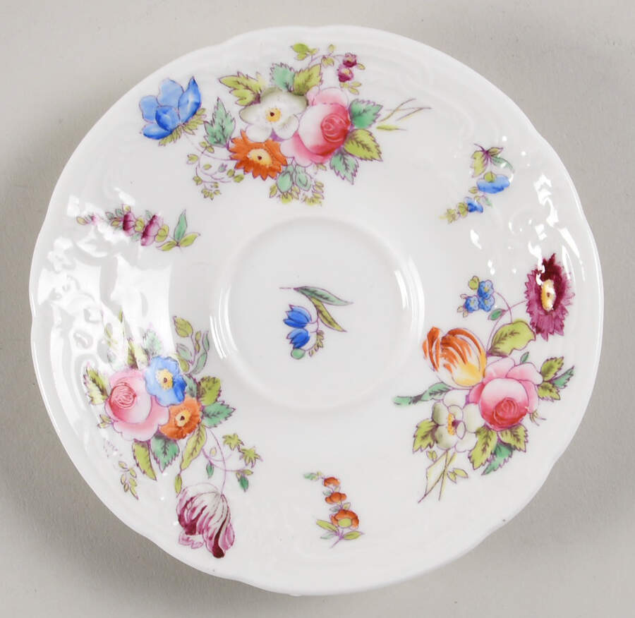 Sevres Group (Embossed, No Trim) Saucer for Flat Cup by Coalport-1