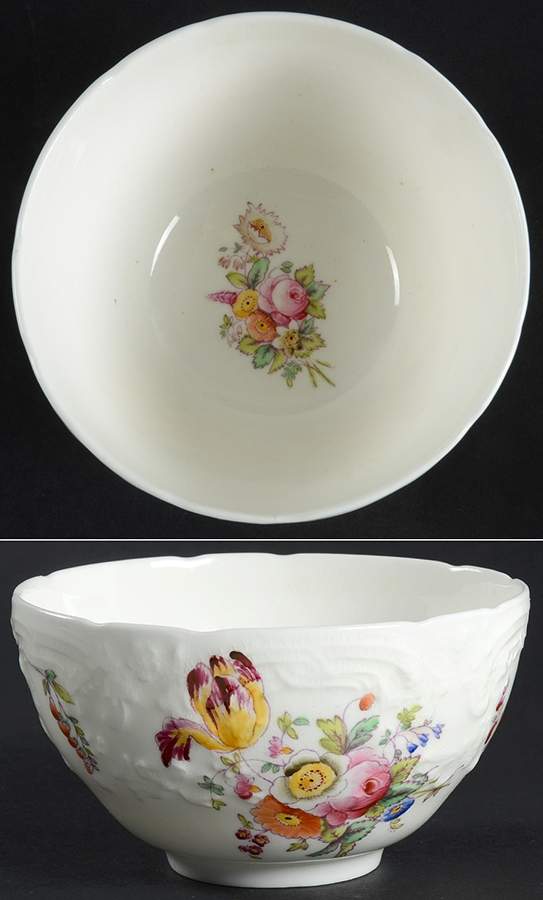 Sevres Group (Embossed, No Trim) Open Sugar Bowl by Coalport-1