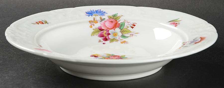 Sevres Group (Embossed, No Trim) Muffin Dish No Lid by Coalport-1