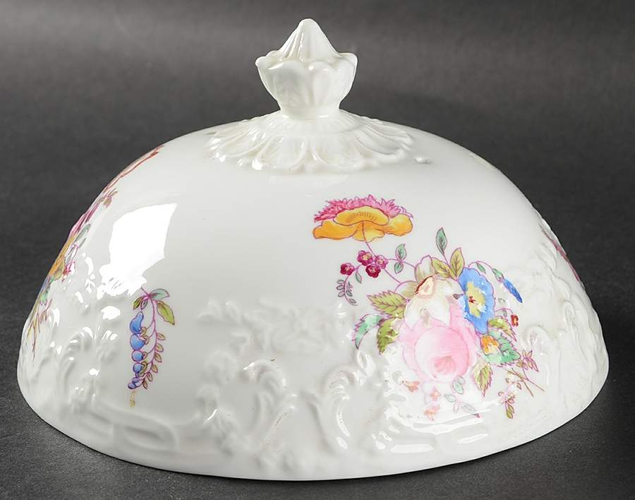 Sevres Group (Embossed, No Trim) Lid for Muffin Dish by Coalport-1