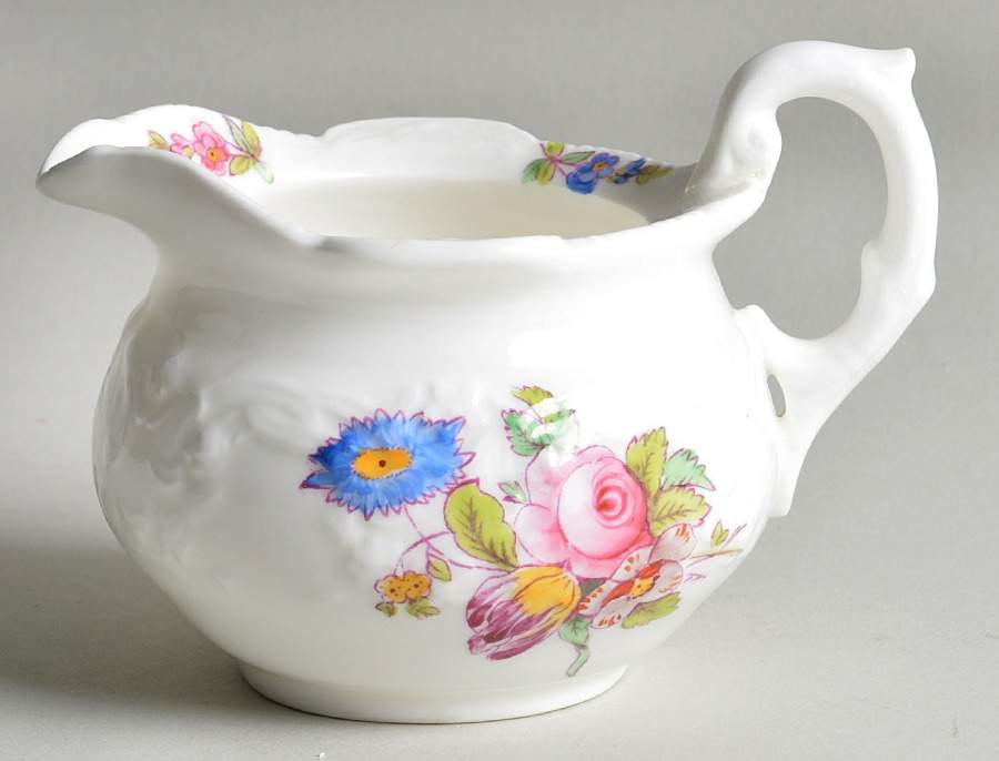 Sevres Group (Embossed, No Trim) Mini Creamer by Coalport-1