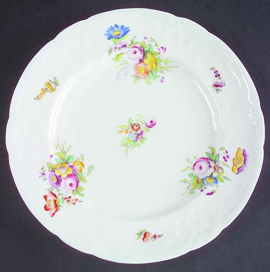 Sevres Group (Embossed, No Trim) Dinner Plate by Coalport-1