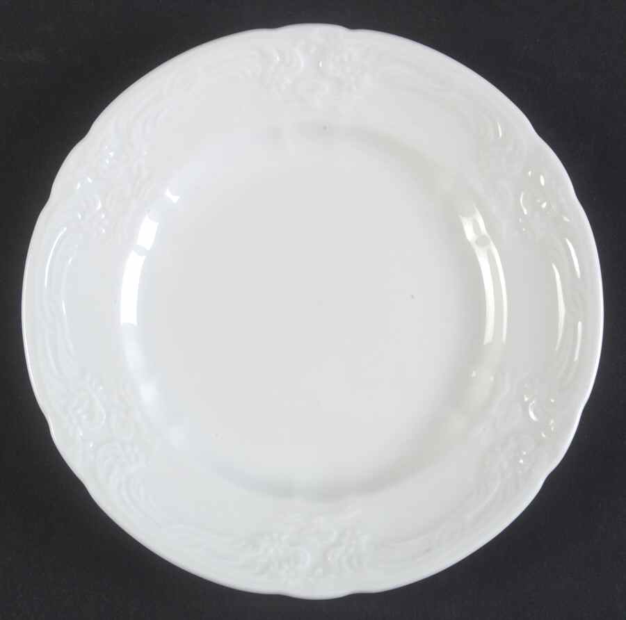 Sevres White Bread & Butter Plate by Coalport-1