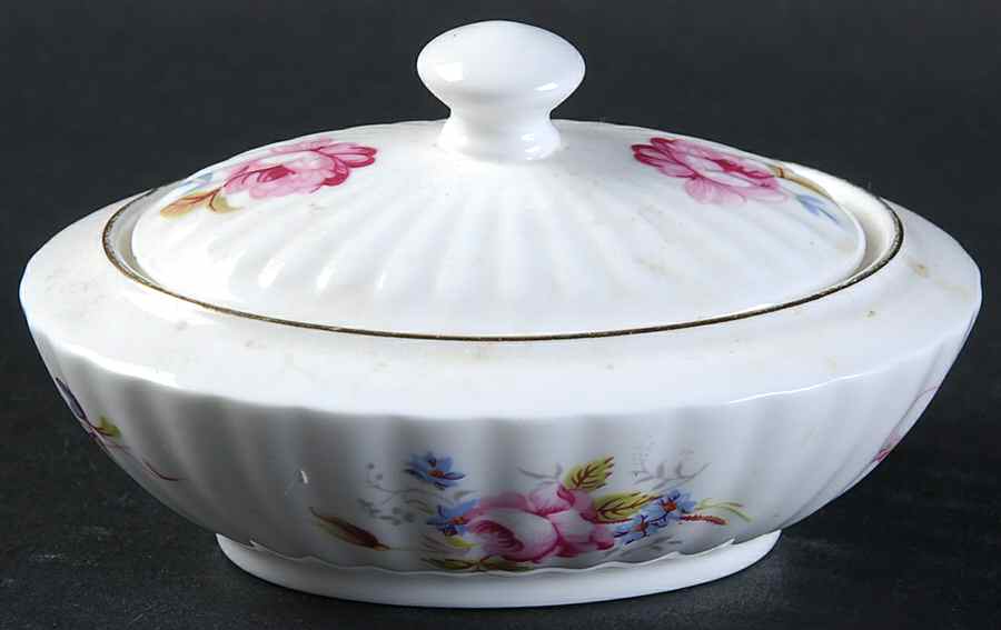 Shrewsbury Oval Box & Lid by Coalport-1