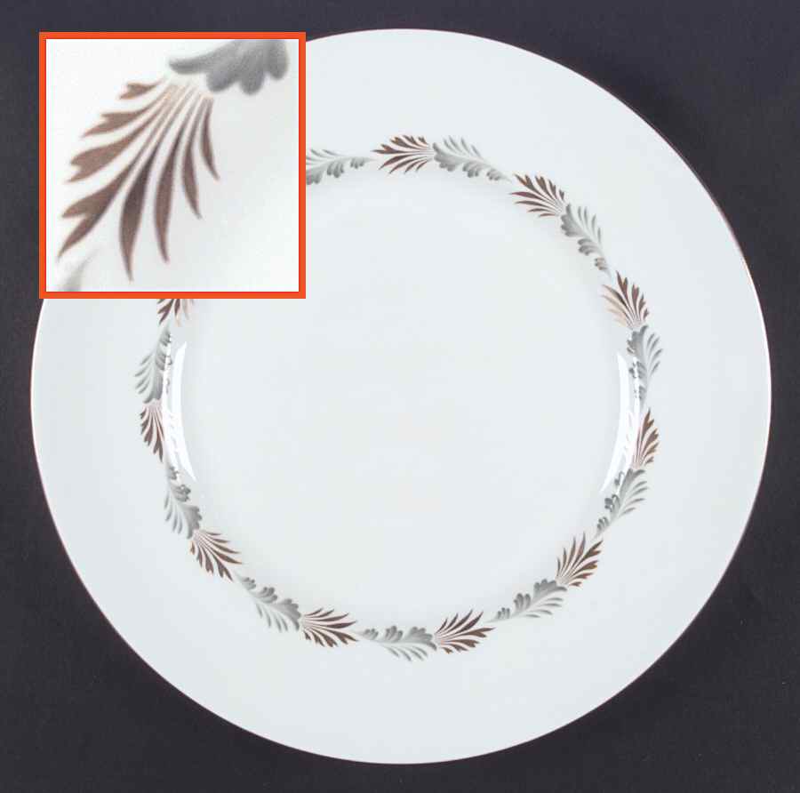 Sonnet (Smooth Edge) Dinner Plate by Coalport-1