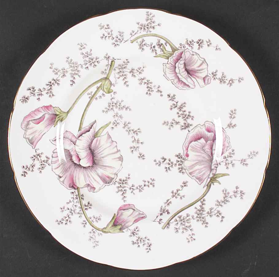 Sweet Pea Dinner Plate by Coalport-1