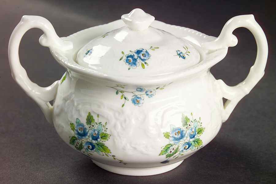 Tintern Sugar Bowl & Lid by Coalport-1