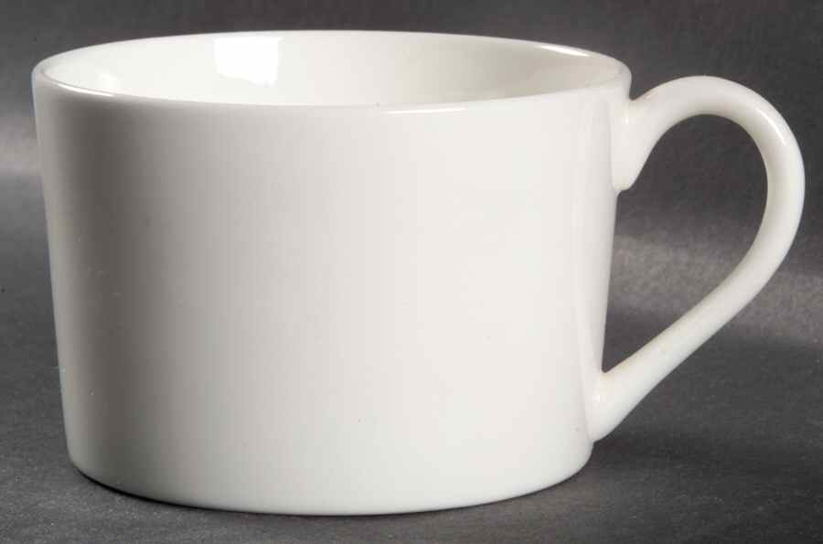 Tiffany White Flat Cup by Coalport-1