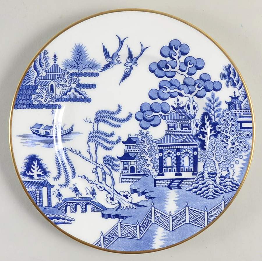 Willow Salad Plate by Coalport-1