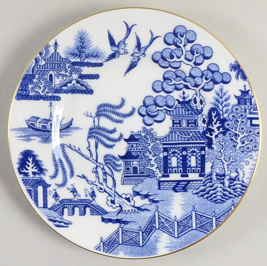 Willow Bread & Butter Plate by Coalport-1