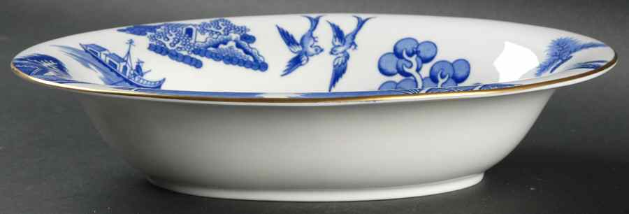 Willow 9" Oval Vegetable Bowl by Coalport-1