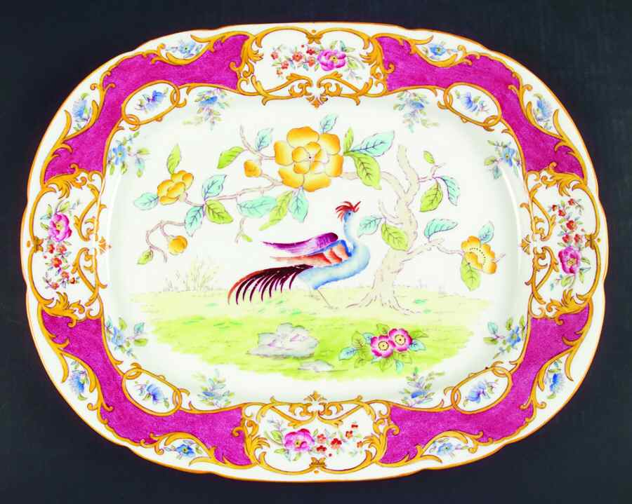 Z3137 16" Oval Serving Platter by Coalport-1