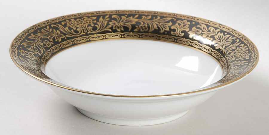 Ebony Rim Fruit/Dessert (Sauce) Bowl by BIA Cordon Bleu-1
