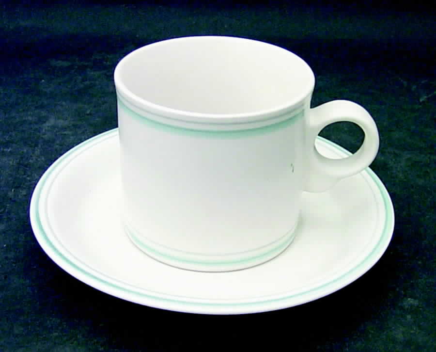 C604 Flat Cup & Saucer Set by Country Cupboard-1