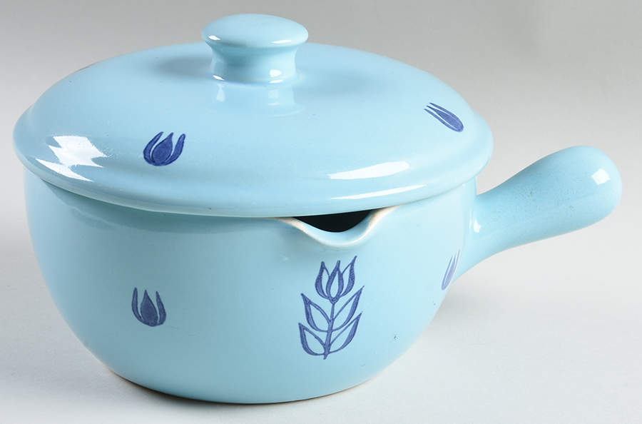 Dutch Blue Round French Covered Casserole by Cameron Clay Product-1