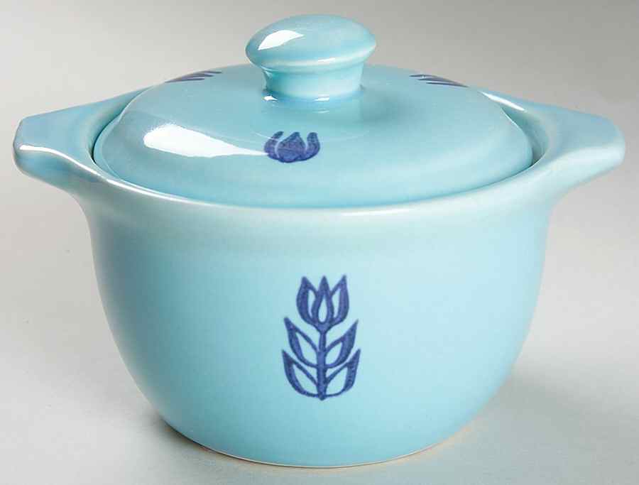Dutch Blue Individual Casserole & Lid by Cameron Clay Product-1
