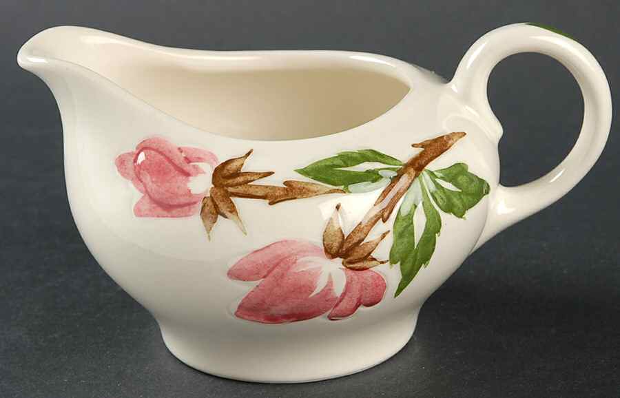 Green Arbor (Cream) Creamer by Continental Kilns-1