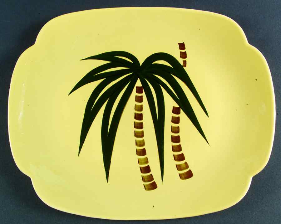 Tahiti 13" Oval Serving Platter by Continental Kilns-1